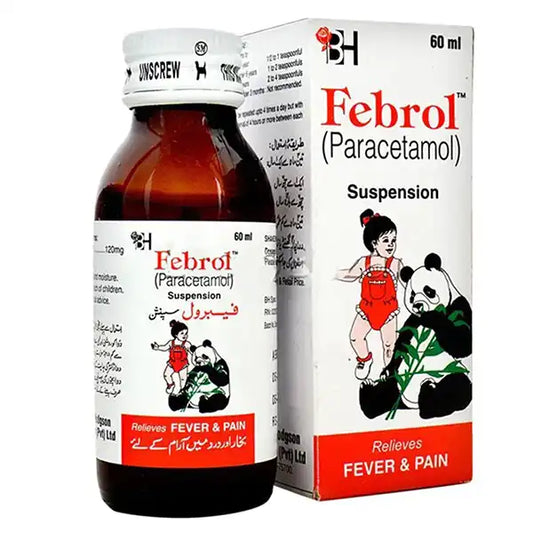 Febrol Syrup 60ml Suspension 120mg/5ml