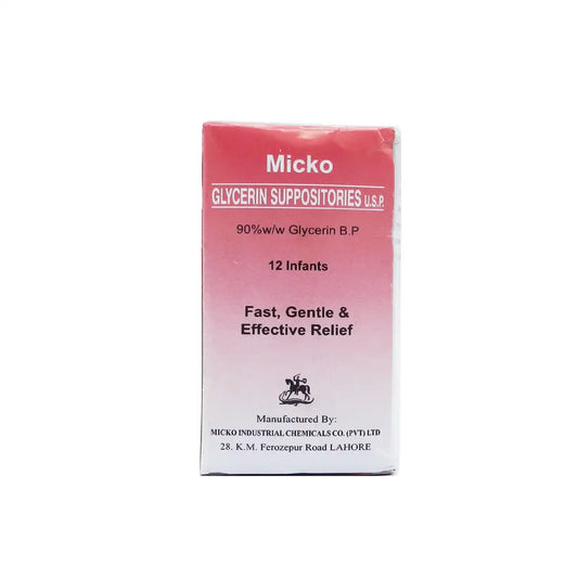 Glycerin Adult Suppositories