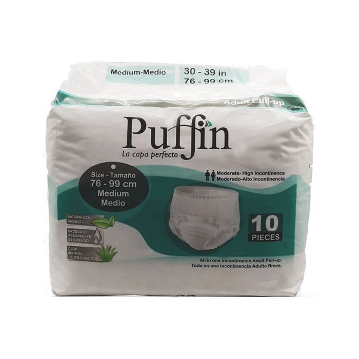 Puffin Adult Diapers Medium