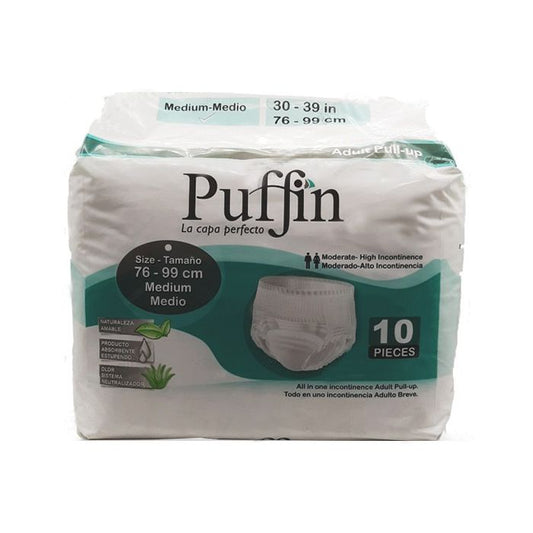 Puffin Adult Diapers Medium