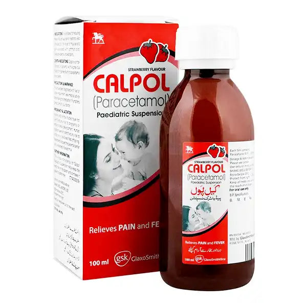 Calpol Peadiatric Suspension 100ml