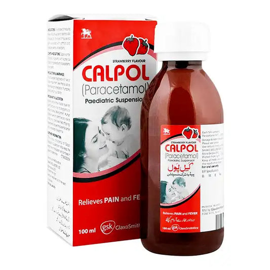 Calpol Peadiatric Suspension 100ml